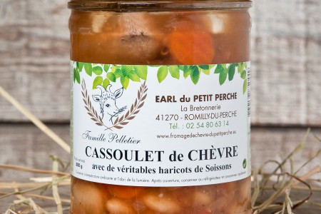 CASSOULET DE CHEVRE AVEC DE VERITABLE HARICOTS DE SOISSONS 800G CASSOULET DE CHEVRE AVEC DE VERITABLE HARICOTS DE SOISSONS 800G